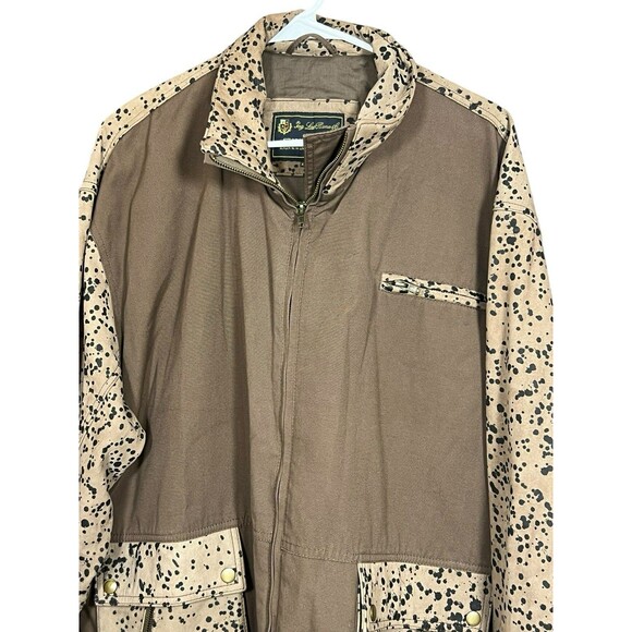 Loro Piana Storm System Mens Heavy Field Jacket Medium XXL Leather (no Hood) - Picture 2 of 16